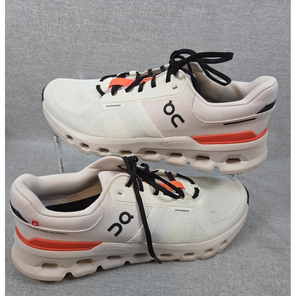 On Cloudrunner 2 Running Shoes Mens Size 14 White Sand Sneakers 3ME10142400 main image 7